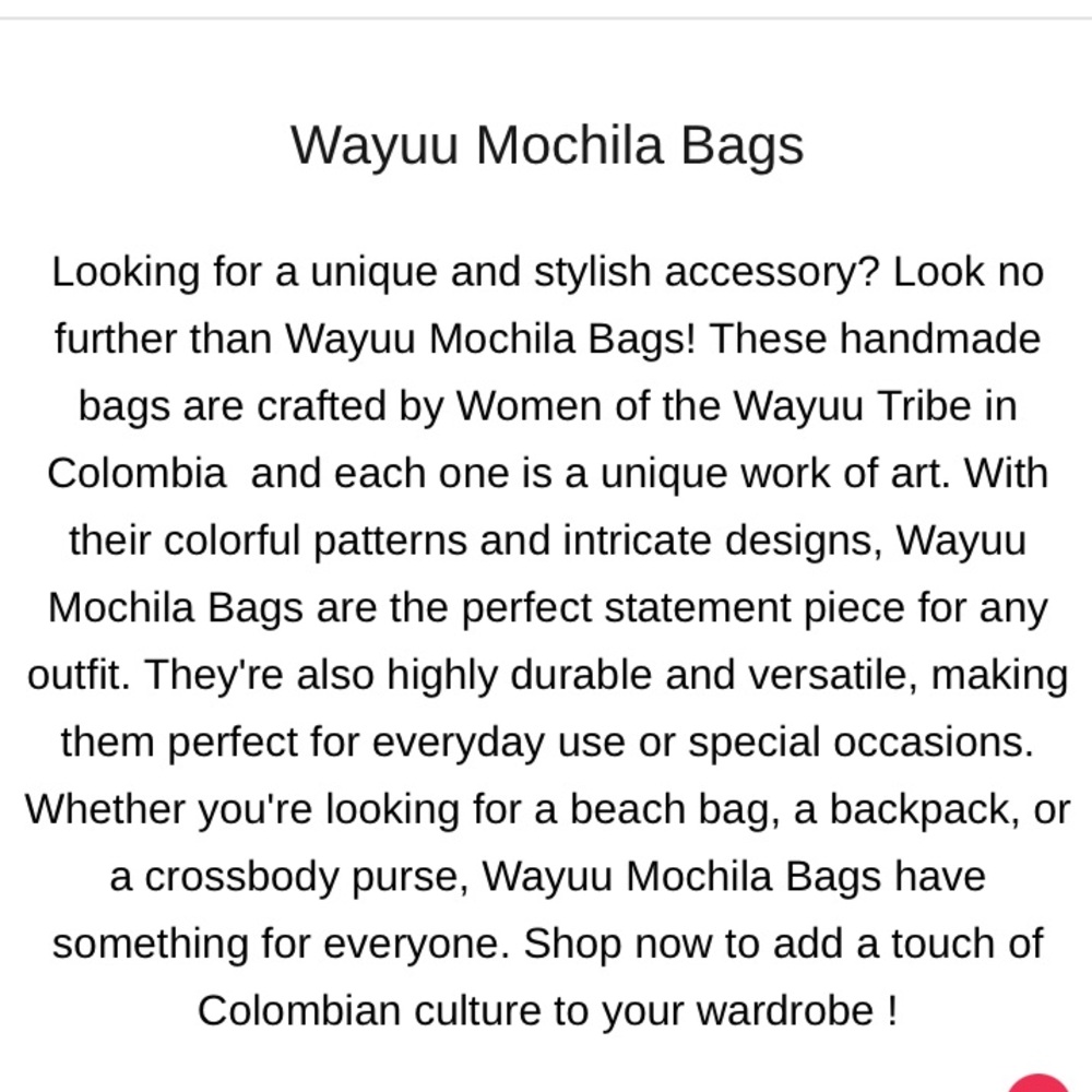 New: Wayuu Mochila Tasseled Cotton Drawstring Bucket Bag - Picture 12 of 12
